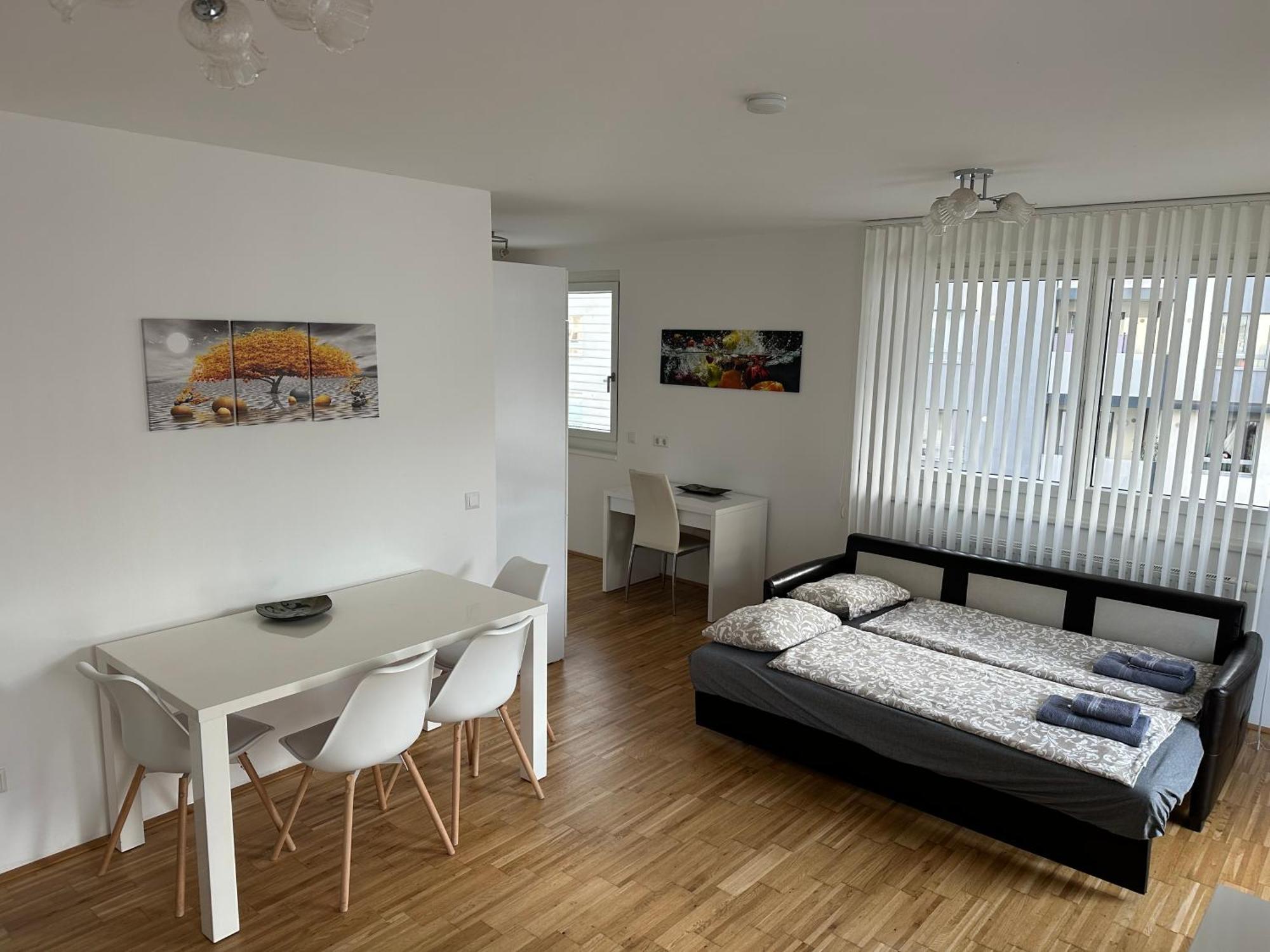 Hauptbahnhof Ferienwohnung Am Park Wien Exteriör bild